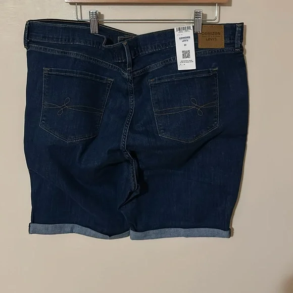 Denizen from Levi’s Bermuda jean shorts size 22 NWT - Picture 2 of 5